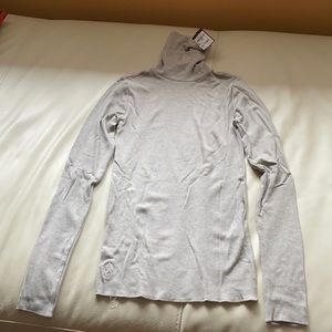 Polo beige heather turtleneck